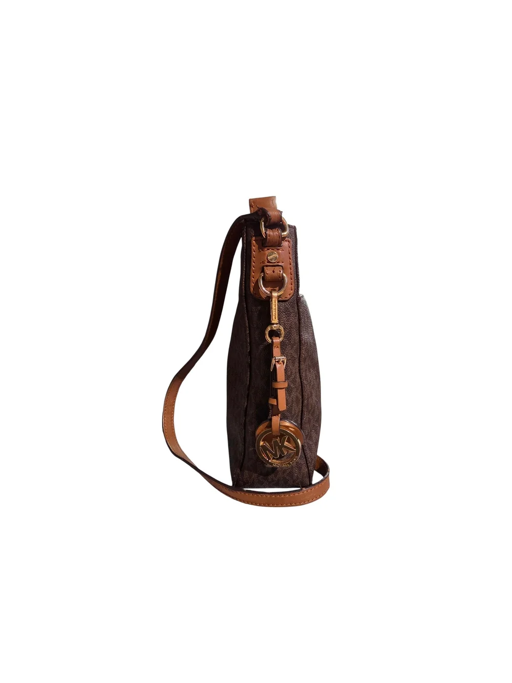 Michael Kors Brown Signature Crossbody Bag